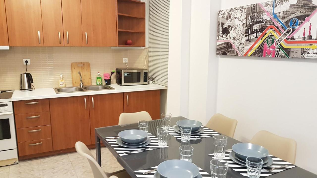 Palette Apartment Bamboo - Athens Center, 6 Bd, 3 Bath Zewnętrze zdjęcie