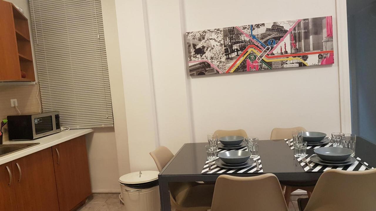 Palette Apartment Bamboo - Athens Center, 6 Bd, 3 Bath Zewnętrze zdjęcie